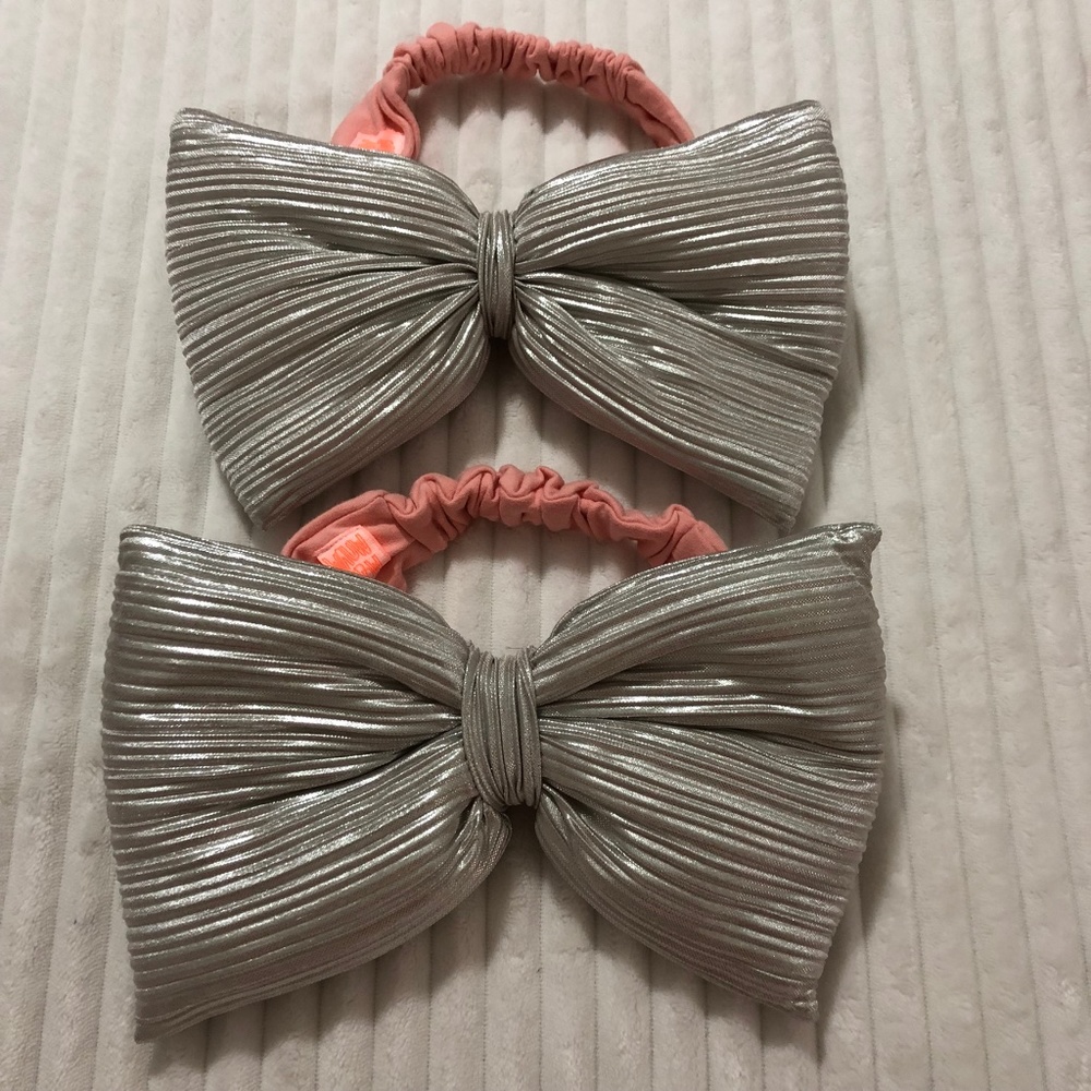 Wauw Capow Olga Silver Headband NWOT